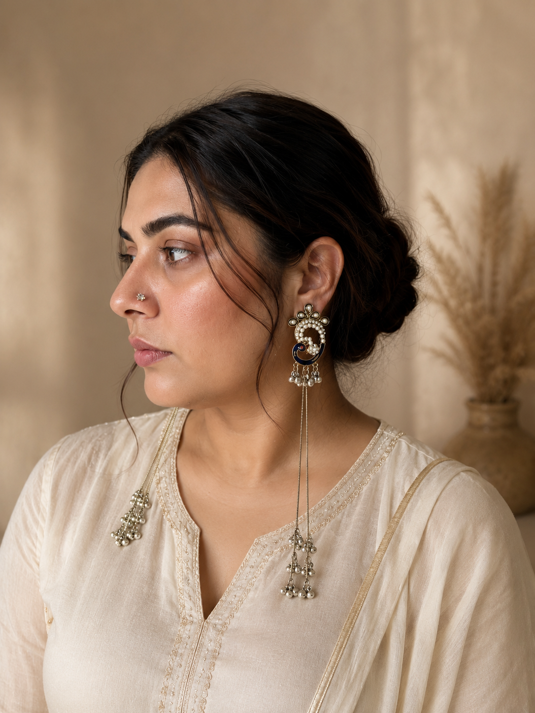 Neel Mor kashmiri Earrings — image 1