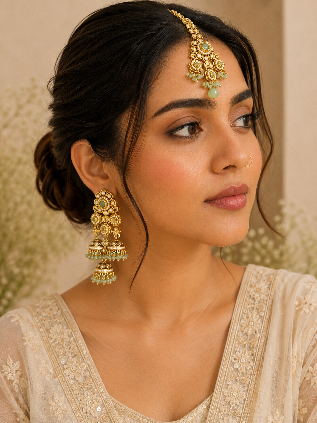 Zehra Jhumka Set thumbnail 2